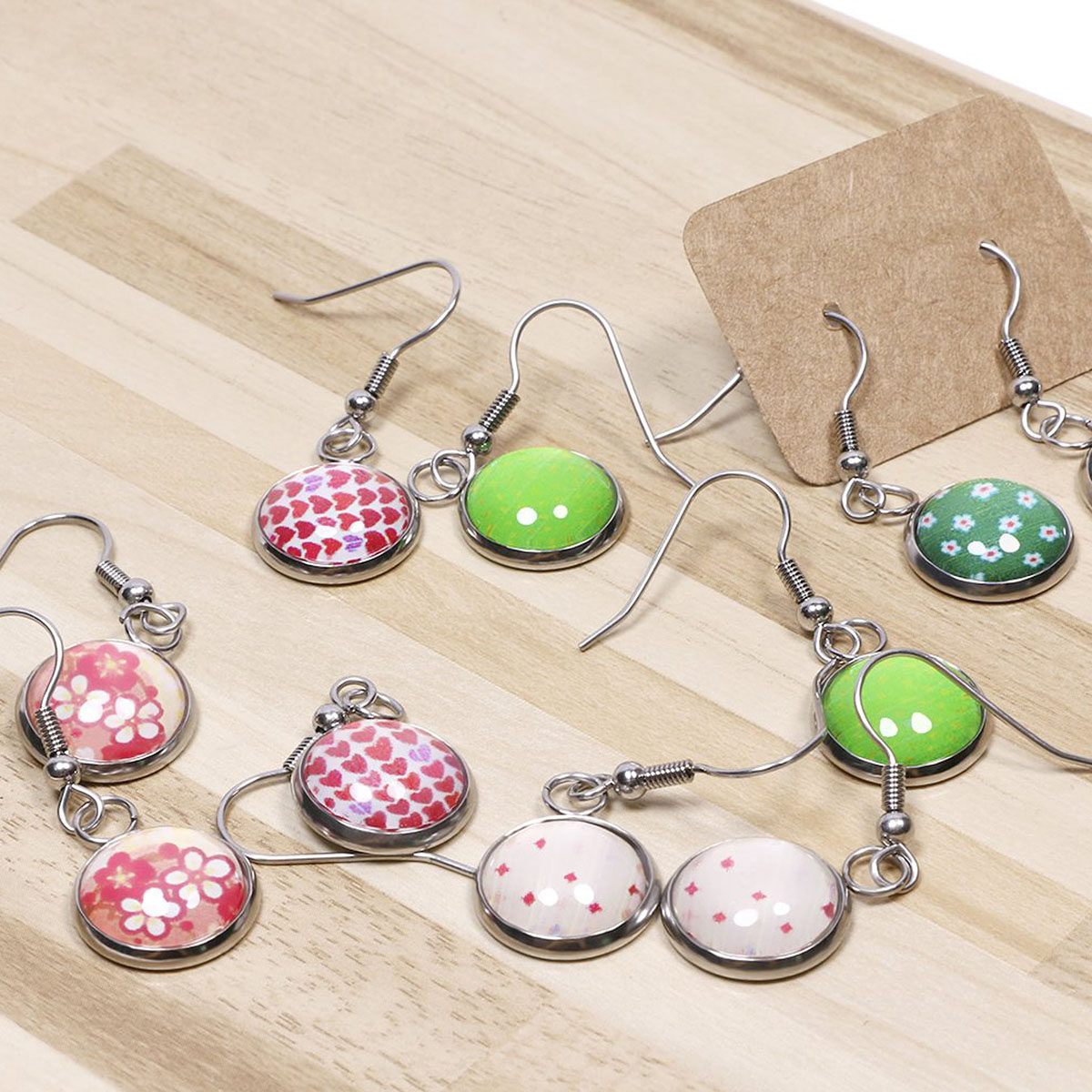 Jewelry Making For Birthday Party - 20Pcs Stainless Steel Earring Wire Hooks