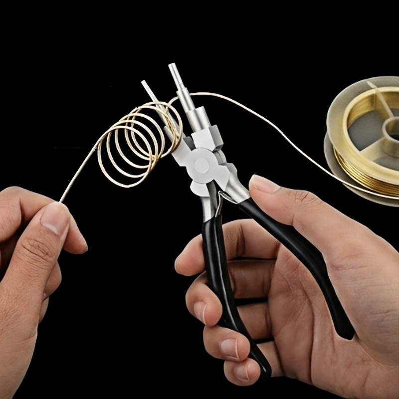 Jewelry Making Loop Pliers - Professional Round Concave Pliers, Used For