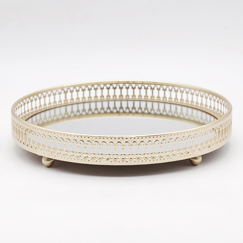 Jewelry Making Desk - Nordic Light Luxury Style Golden Wrought