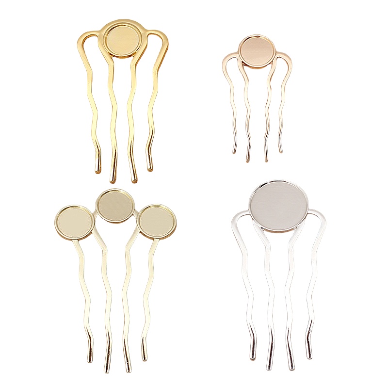 BoYuTe Alloy Blank Hair Comb B - Jewelry Making Materials Wholesale review and price