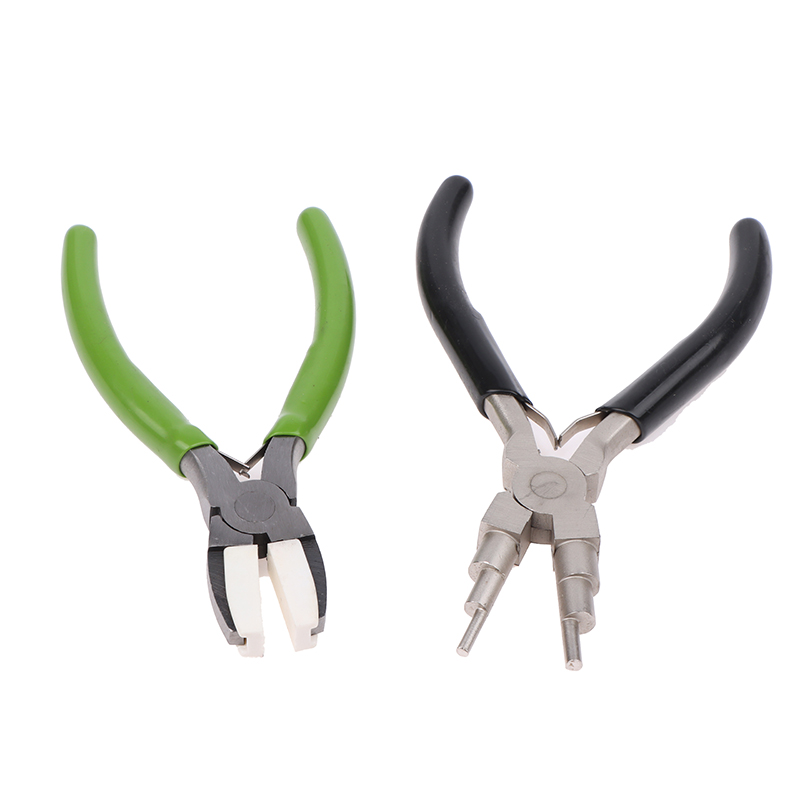 Green Flat Nose Pliers Black 6 - Jewelry Making Loop Pliers review and price