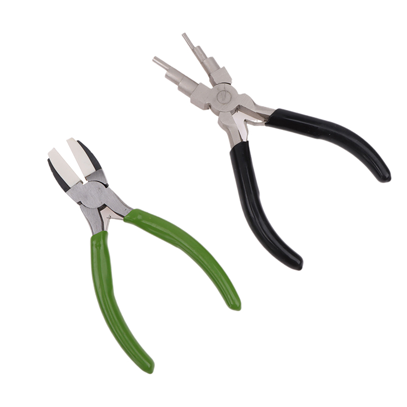 Green Flat Nose Pliers Black 6 - Jewelry Making Loop Pliers review and price