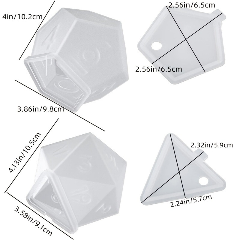 Epoxy Resin Dice Molds - Creat - Making Custom Jewelry review and price