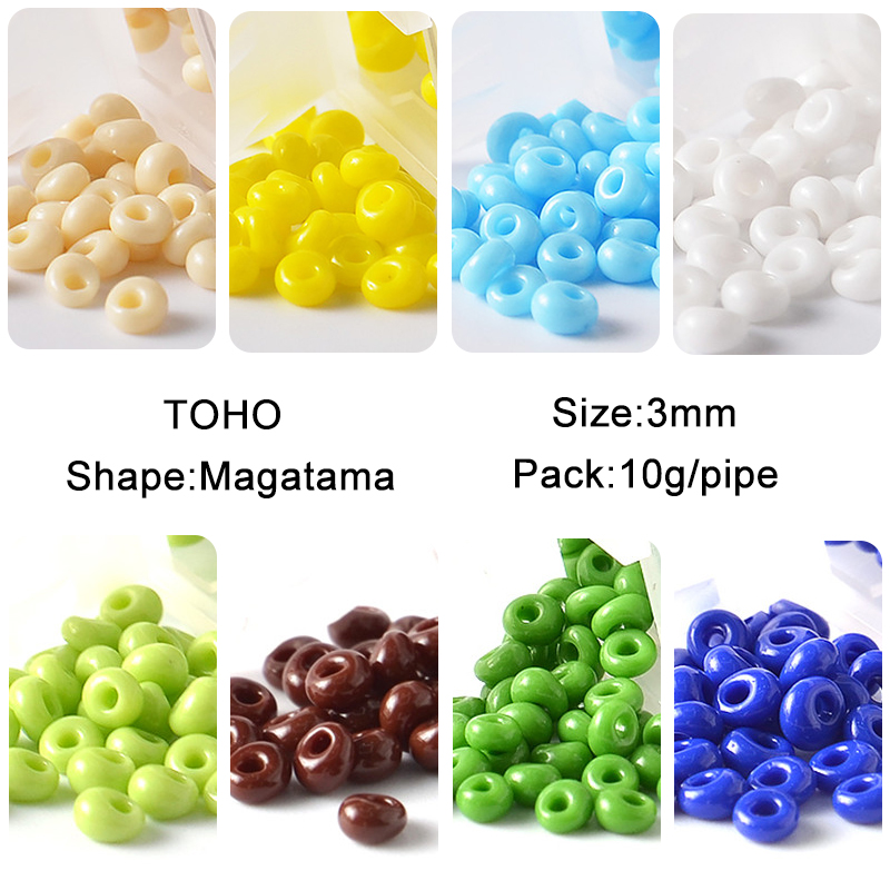 3mm Japan TOHO Beads Magatama  - Jewelry Making Japan review and price