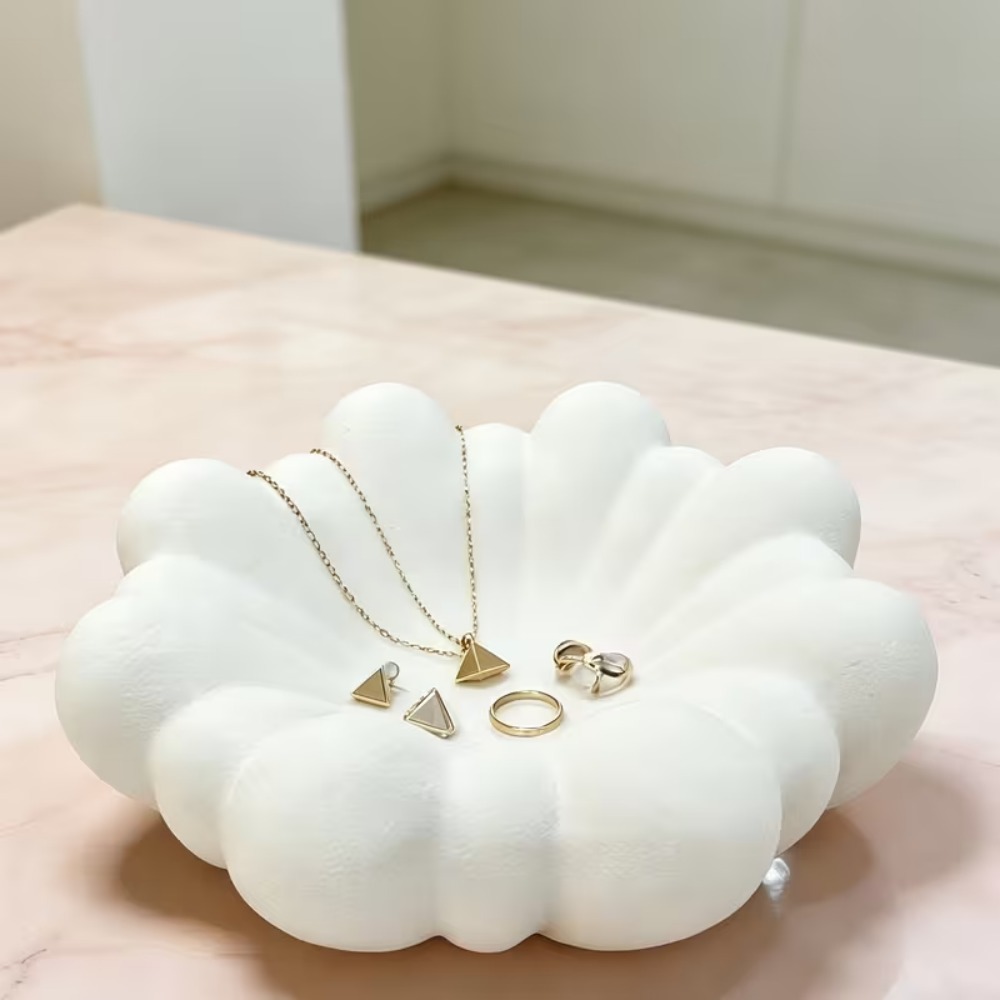 Flower Shaped Jewelry Tray,3D  - Jewelry Making Desk review and price