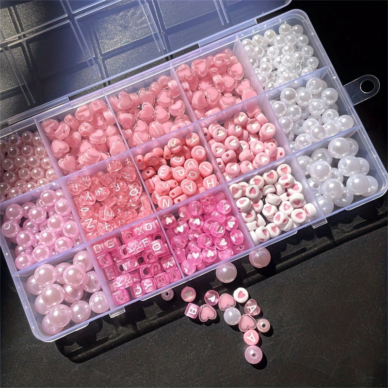 10-Piece Pink Alphabet Box, Ac - Jewelry Making Course review and price