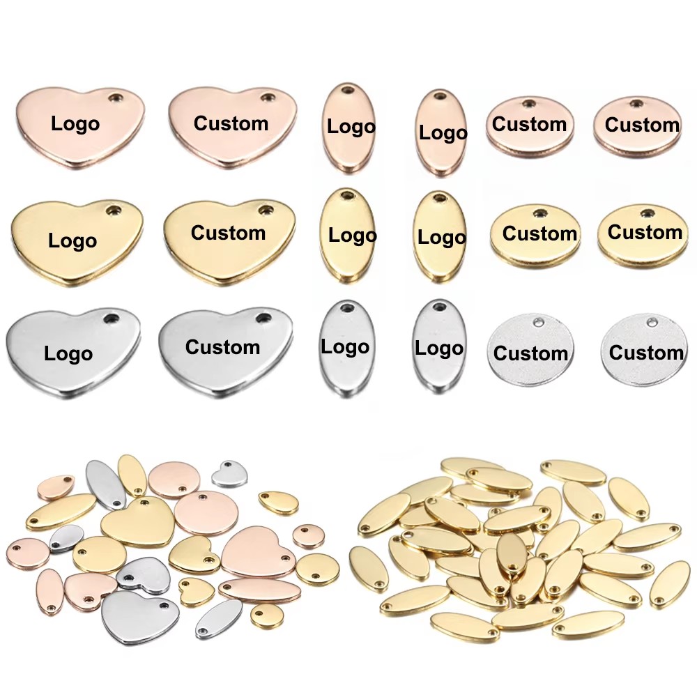100pcs Custom Laser Engrave LO - Making Custom Jewelry review and price