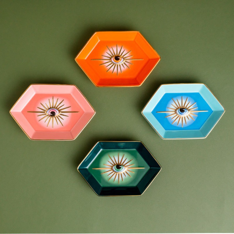 Creative Colorful Hexagonal Ey - Jewelry Making Desk review and price