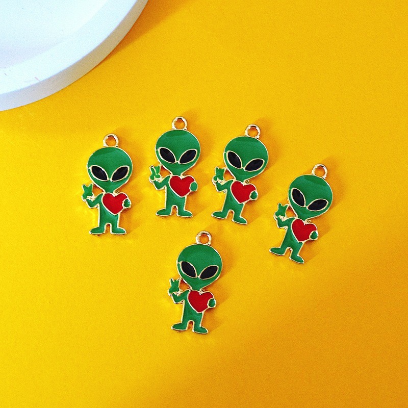 10pcs Simple Alien Alloy Drip  - Jewelry Making For Birthday Party review and price