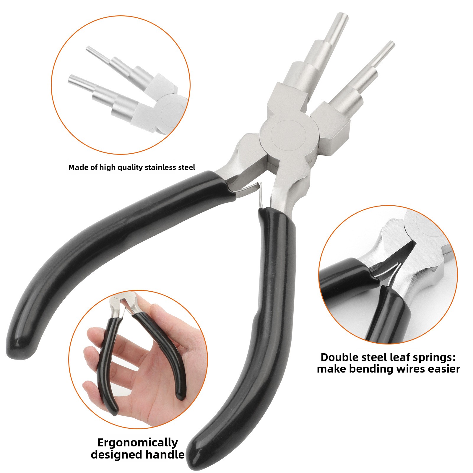 6-in-1 Jewelry Pliers Set Non- - Jewelry Making Loop Pliers review and price
