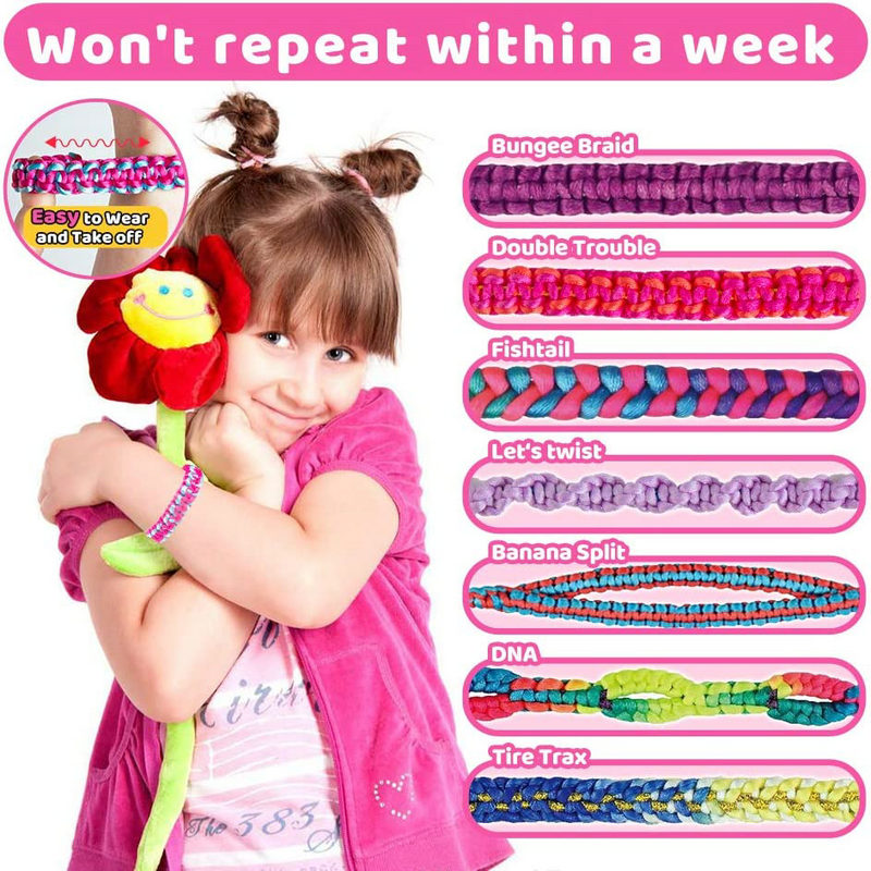 Friendship Bracelet Making Kit - Jewelry Making For Birthday Party review and price