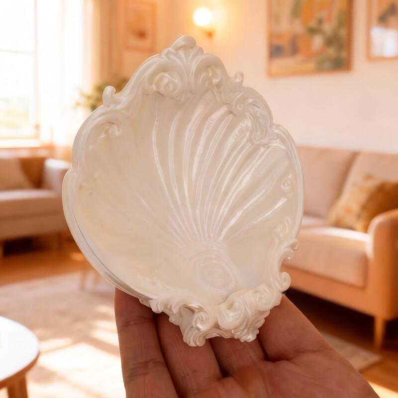 Vintage Shell Shaped Embossed  - Jewelry Making Desk review and price
