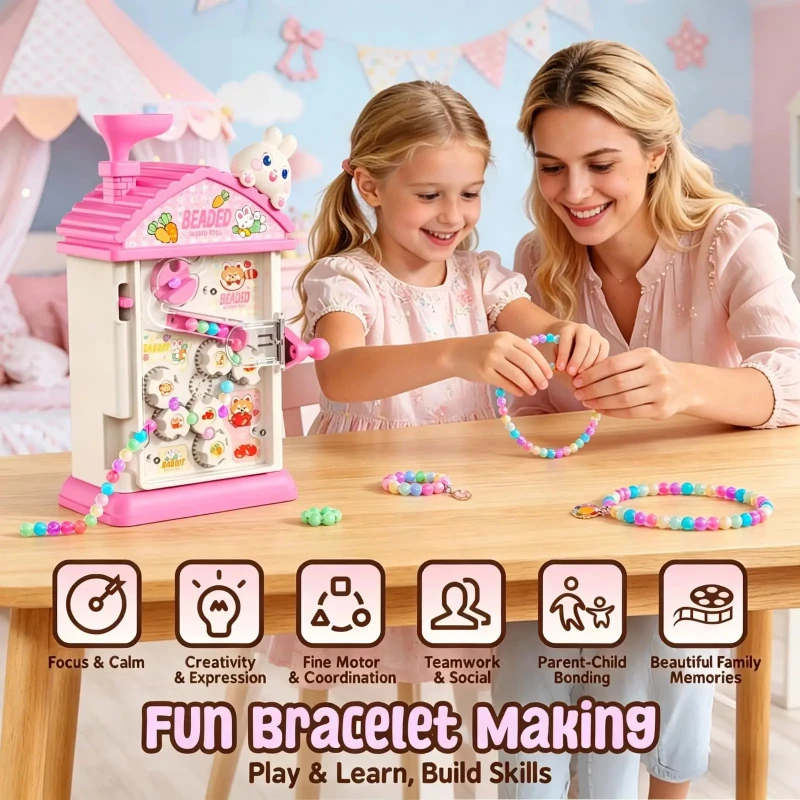 Kids Automatic Beading Machine - Jewelry Making Kit For Kids review and price
