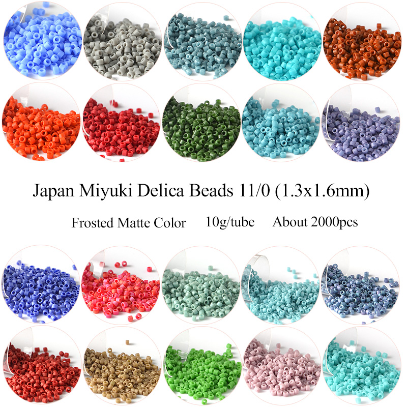 11/0 Japan Miyuki Delica Beads - Jewelry Making Japan review and price