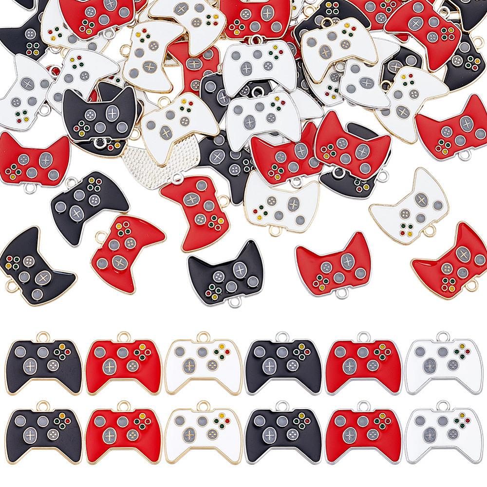 60Pcs Video Game Controller Ch - Jewelry Making Videos review and price