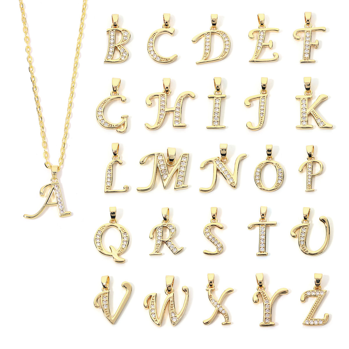 1pc Metal A-Z Alphabet Letter  - Making Custom Jewelry review and price
