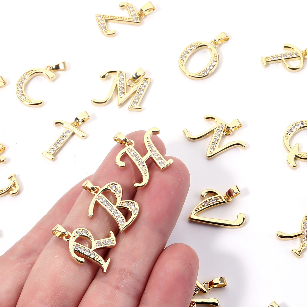 1pc Metal A-Z Alphabet Letter  - Making Custom Jewelry review and price