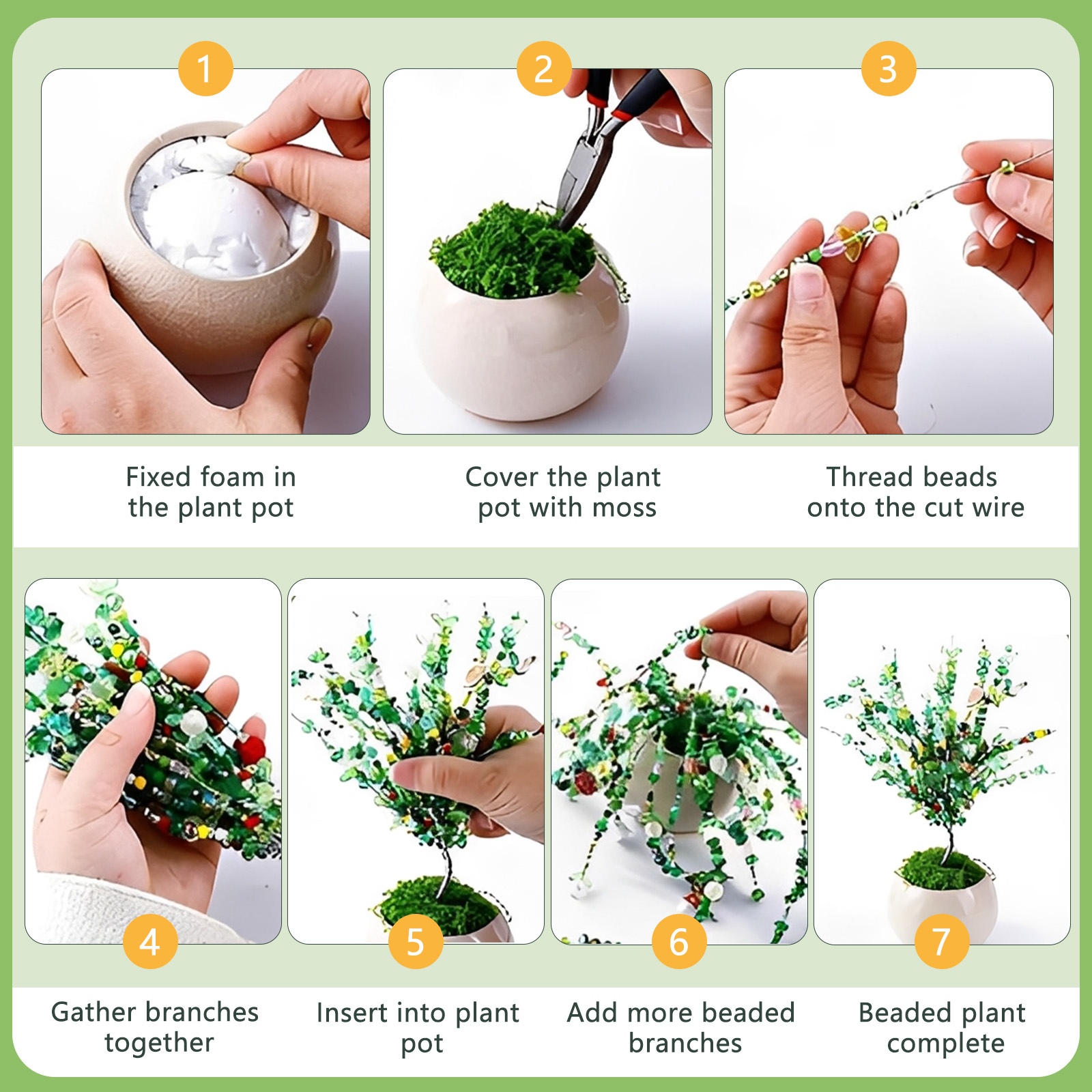 Beaded Plant Kit with Artifici - Jewelry Making Videos review and price