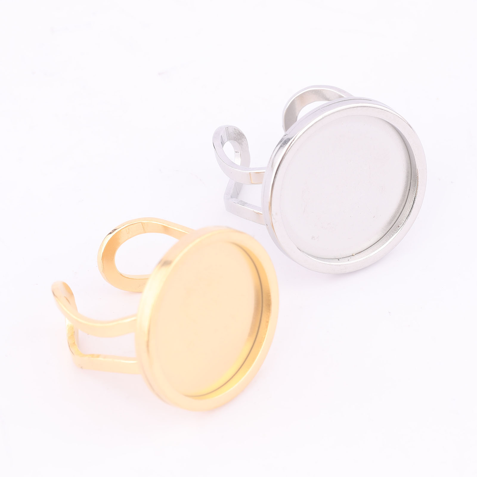 5pcs 18mm Round Cabochon Ring  - Jewelry Making Course review and price