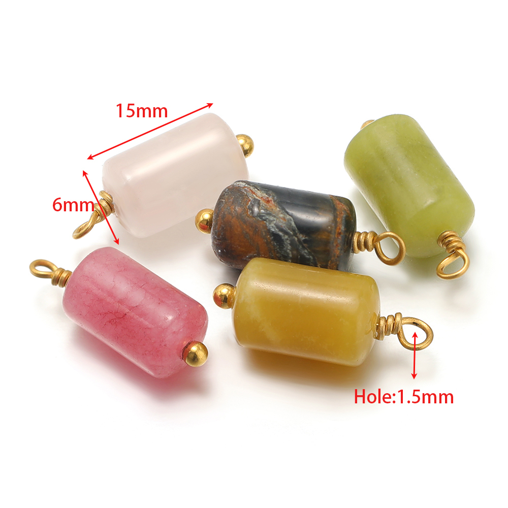 10pcs Stainless Steel Natural  - Jewelry Making Materials Wholesale review and price